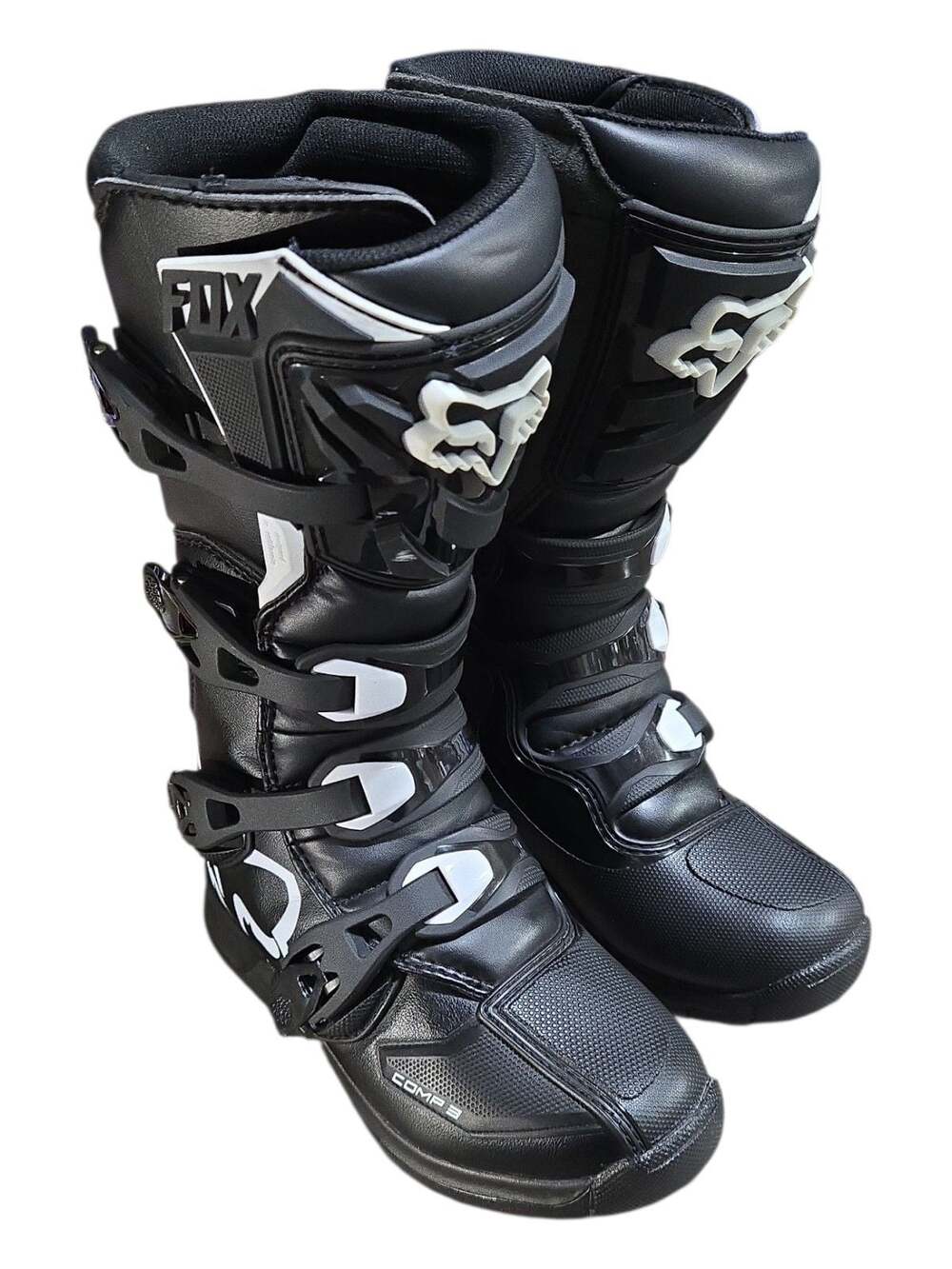 Fox Youth Comp 3 Motocross Boots Size 5Y